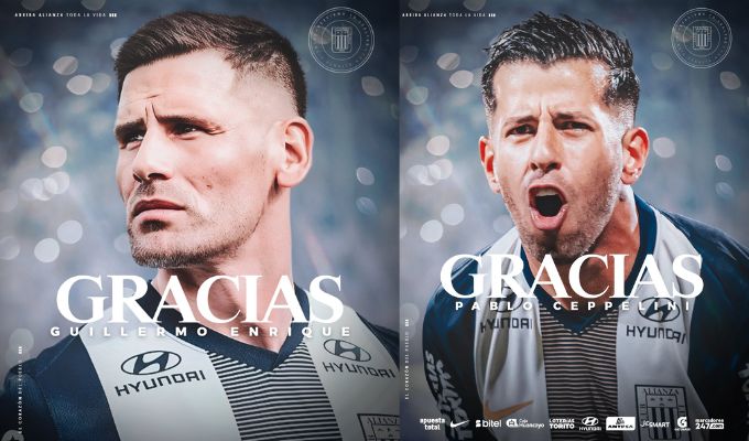 Se despiden de Matute: Alianza Lima anuncia las salidas de Guillermo Enrique y Pablo Ceppelini