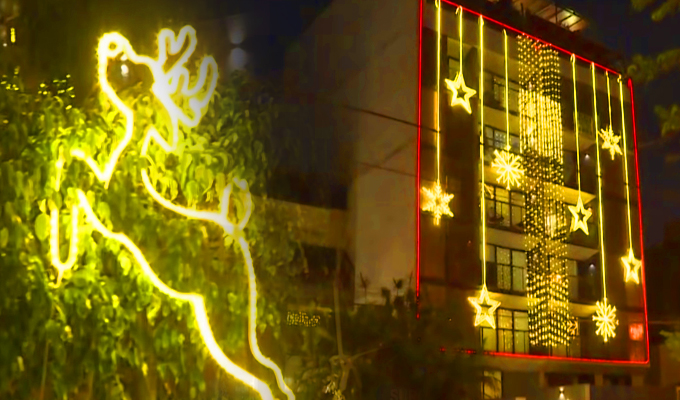 Atracción turística: Así luce totalmente decorada la Calle Monte Umbroso de Surco en Navidad
