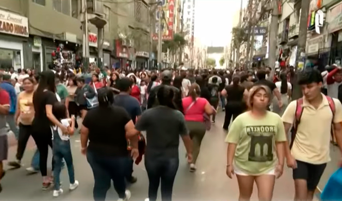 Hasta un millón de personas llegarían a Gamarra en víspera de Navidad