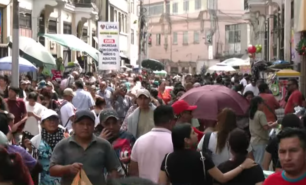 Municipalidad de Lima controla aforo en Mesa Redonda con cámaras e inteligencia artificial