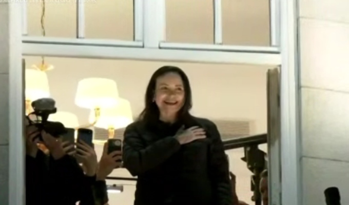 María Corina Machado llegó a Oslo para recibir el Nobel de la Paz