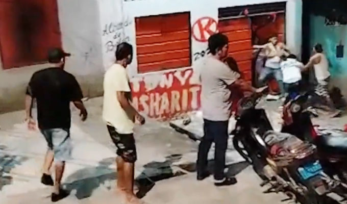 Iquitos: Fiesta de cumpleaños termina en violenta pelea entre los invitados