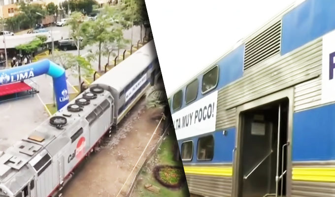 En el Parque de la Muralla realizan plan de mantenimiento de Trenes Lima-Chosica