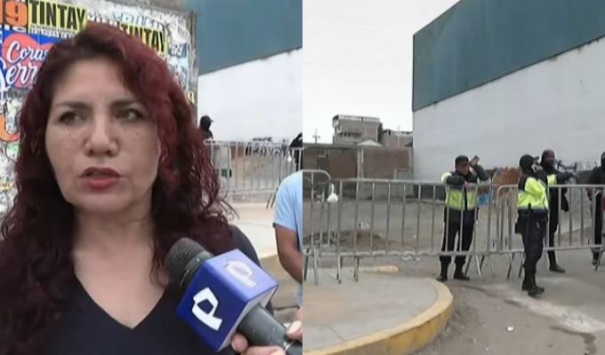 Vecinos y serenos se enfrentaron por cierre de calle en Villa María del Triunfo