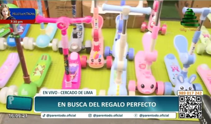 Buscando el regalo ideal para los niños: Gran variedad y precios módicos en el Centro de Lima