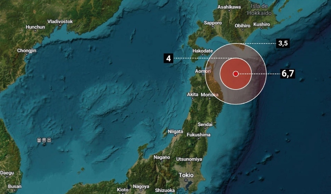 Dos fuertes terremotos sacuden Japón en menos de 24 horas y reactivan temores