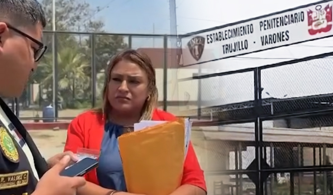 Falsa abogada es detenida por ingresar al Penal El Milagro en Trujillo
