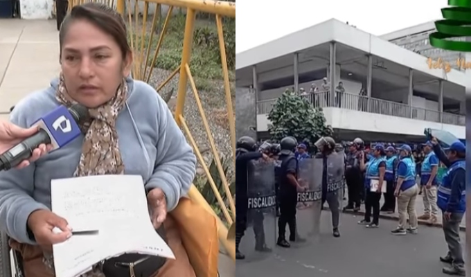 Fiscalizadores dejan sin mercadería a mujer con discapacidad en plena campaña navideña