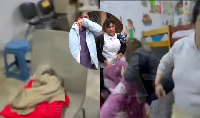 Imágenes exclusivas del interior: padres retiran a sus hijas de centro “Espíritu Santo es mi guía” tras muerte de menor