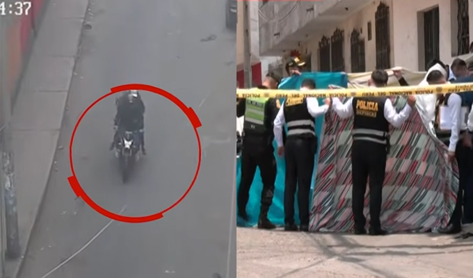 San Luis: Sicarios en moto asesinan a dos hermanos en plena calle