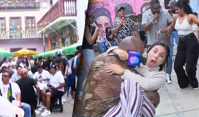 ¿Villancicos o Salsa? El Callao a tope con las celebraciones navideñas en el pasaje más alegre