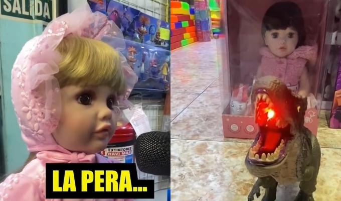 Muñecas que hablan y dinosaurios con control remoto: juguetes inteligentes en el Centro de Lima