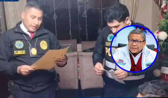 Caso “Los Socios del Callao”: allanan vivienda del gobernador Ciro Castillo en megaoperativo