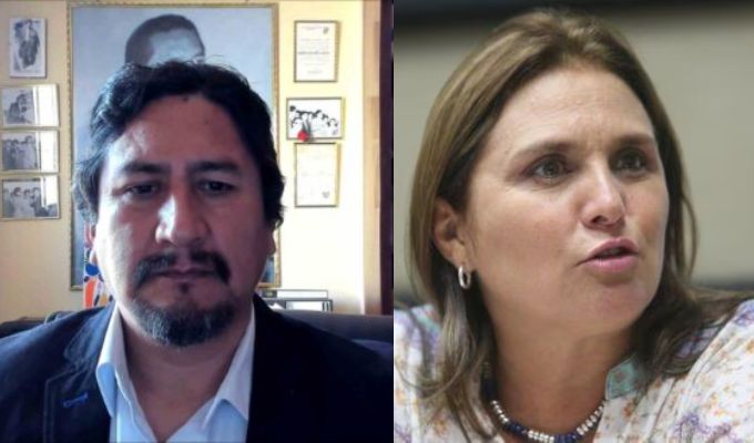Vladimir Cerrón llama "corrupta" a Marisol Pérez Tello: "Salvó de la cárcel a cabecillas de Odebrecht"