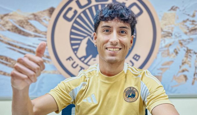 José Manzaneda tras fichar por Cusco FC: "Pretendo volver a la Selección"