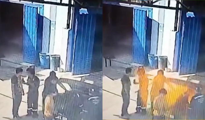 Tumbes: seis alumnos y un profesor de instituto resultaron heridos por deflagración de gas