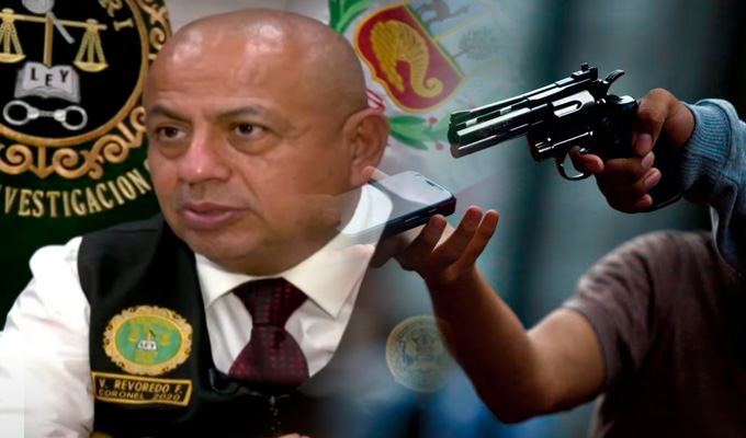 Víctor Revoredo lanza ADVERTENCIA a los criminales: “Si desenfundan su arma, vamos a responder”