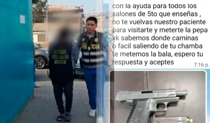 Estudiantes amenazan a profesores de colegio de VMT: “Saliendo de tu chamba te metemos bala”