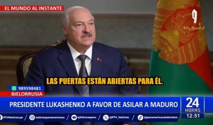 Presidente de Bielorrusia a favor de asilar a Maduro en su país: "Las puertas están abiertas"
