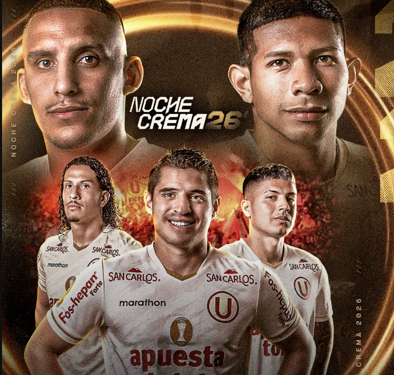Universitario confirmó a la U de Chile como su rival en la "Noche Crema 2026"