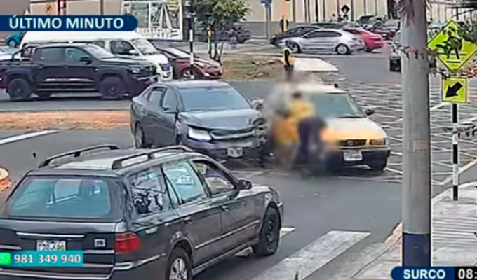 Surco: Inspectora de tránsito resulta herida en confuso choque en la Nueva Vía Expresa Sur