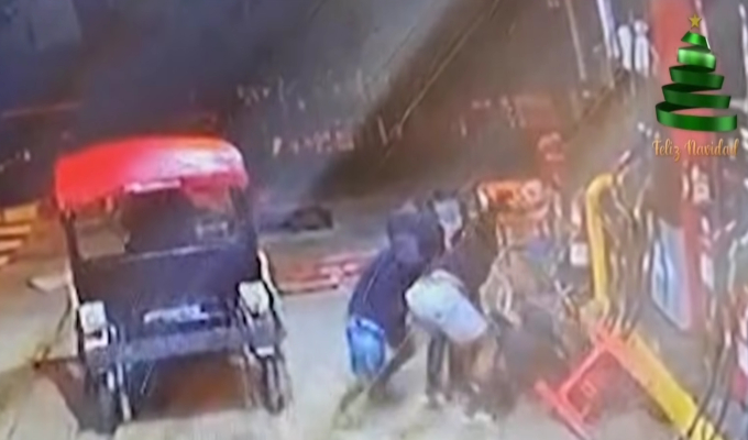 Criminalidad en Iquitos: le roban celular y las ganancias del día a trabajador de un grifo