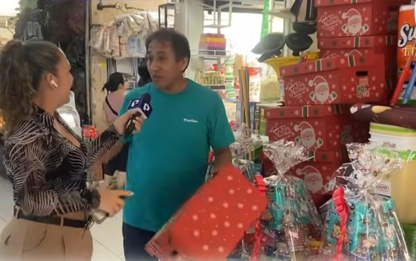 Lince: canastas navideñas desde 50 soles ofrecen comerciantes de mercado Risso
