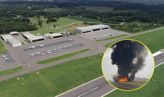 Avión se estrelló al momento de aterrizar en aeropuerto de EEUU: se reportan muertos y heridos