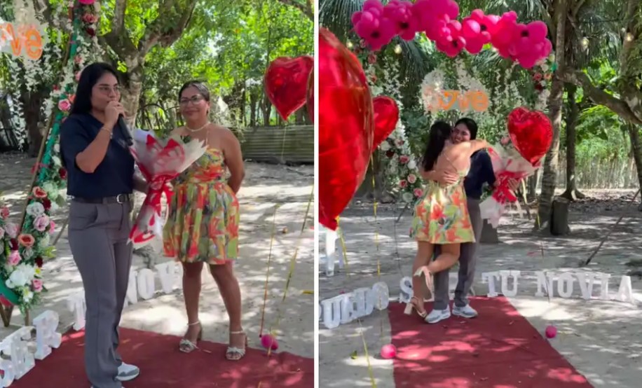 Lis Padilla impacta al presentar a su novia con romántica pedida de amor: “sí, acepto”