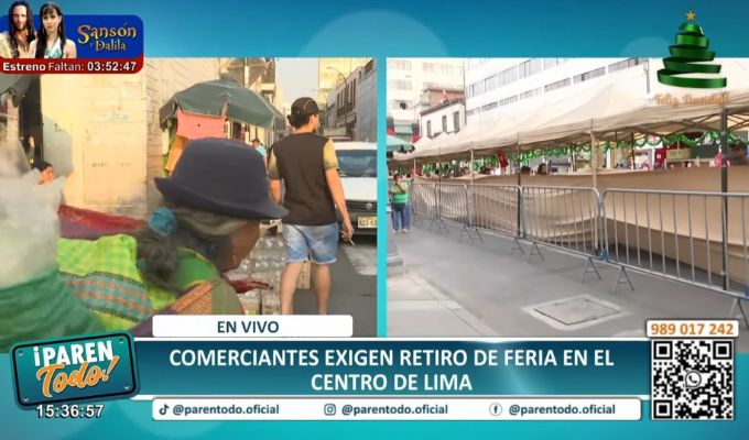 Comerciantes de Mercado Central exigen el retiro de feria: Rejas impiden evacuar ante emergencias