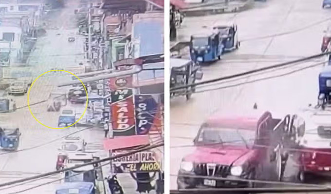 Auto fuera de control embiste a varios mototaxis en Junín: accidente deja dos muertos y 14 heridos