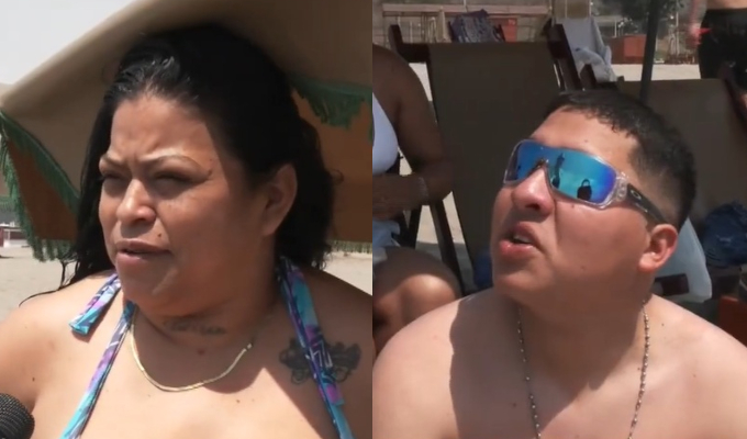 Bañistas opinan sobre prohibición de acampar en playas durante celebraciones de fin de año