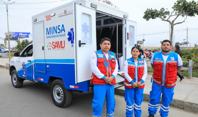 Minsa desplegará 28 ambulancias en puntos estratégicos de Lima por celebraciones de Navidad y Año Nuevo