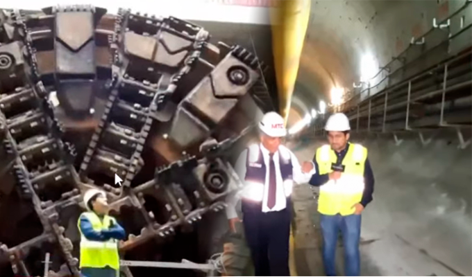 La tuneladora que atravesará 13 distritos de Lima: imágenes exclusivas de la nueva Estación Central
