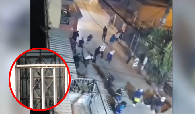 Barristas se enfrentan con pirotécnicos en Los Olivos: causan destrozos en casas y autos estacionados