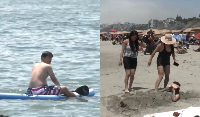 Risas, deportes y celebraciones: así se vivió el primer día de verano en la Costa Verde