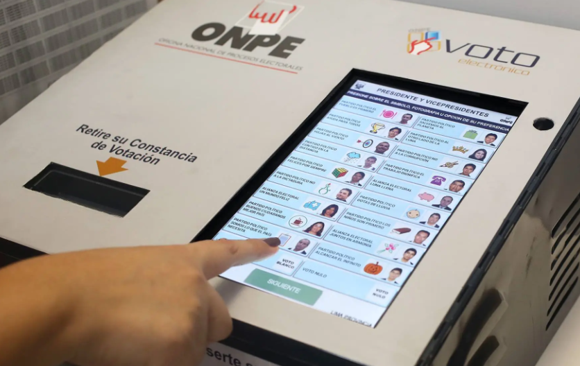ONPE espera informe del JNE sobre voto digital