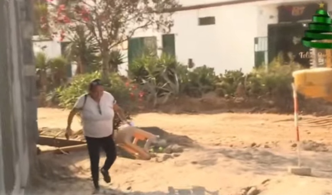 Obra sin señalización pone en riesgo a peatones y adultos mayores en La Victoria