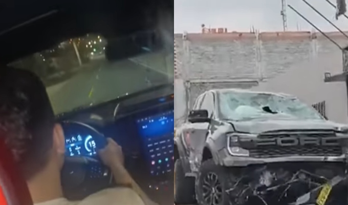 Graban accidente que dejó un muerto en Barranca: conductor habría manejado ebrio y a alta velocidad