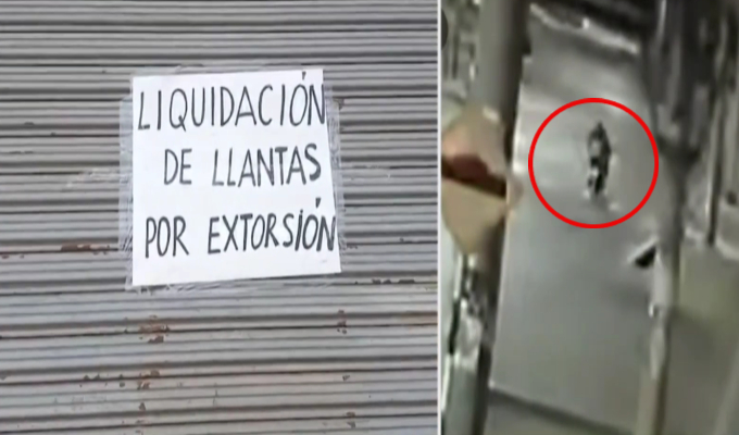 Balean negocio de llantas en Huacho y exigen 50 mil soles: liquidan productos por extorsión