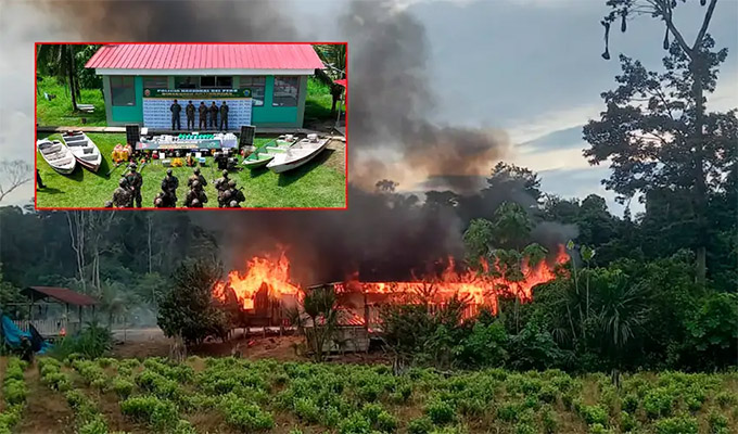 Decomisan más de 9 toneladas de droga en la región Loreto: cuatro personas fueron detenidas