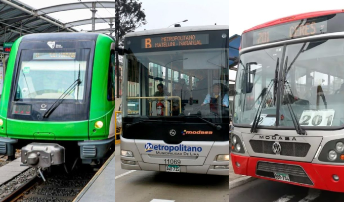Metropolitano, Metro de Lima y Corredores: estos son los horarios de atención para el 24 y 25 de diciembre
