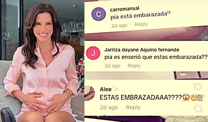 María Pía Copello desató rumores en redes: “La pancita no se puede ocultar”