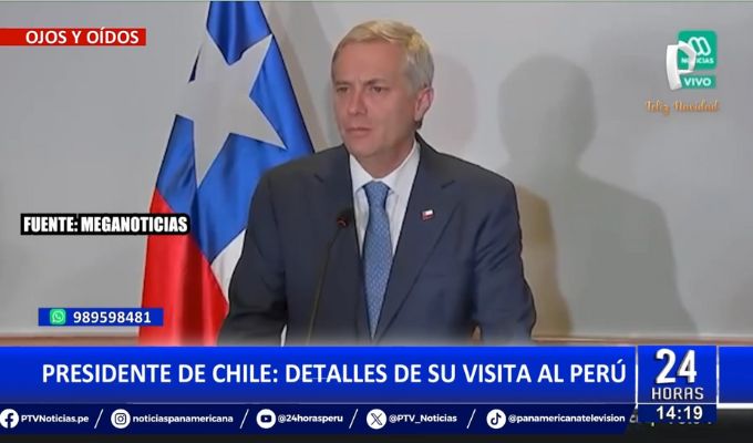 José Antonio Kast: "En Perú el nivel de migrantes irregulares es muy alto"