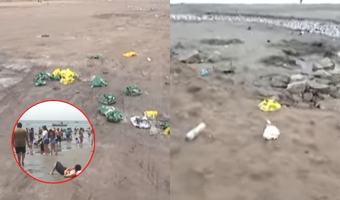 Navidad 2025: playas de la Costa Verde amanecen llenas de basura tras celebraciones