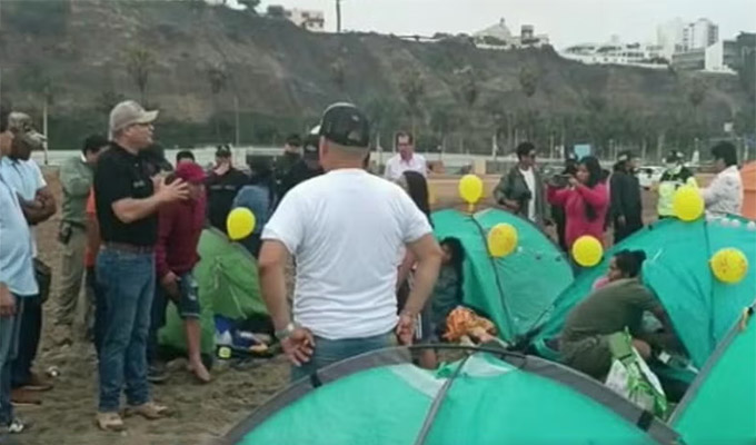 Chorrillos: municipio prohíbe que bañistas acampen en la playa Agua Dulce por Año Nuevo