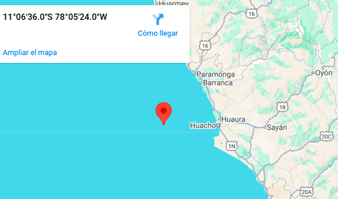 Sismo de magnitud 4.8 se registró en Lima la noche del viernes 26 de diciembre