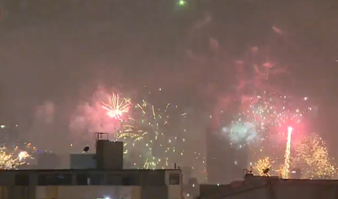 Contaminación por pirotecnia se elevó hasta 125% en Lima, alerta Senamhi