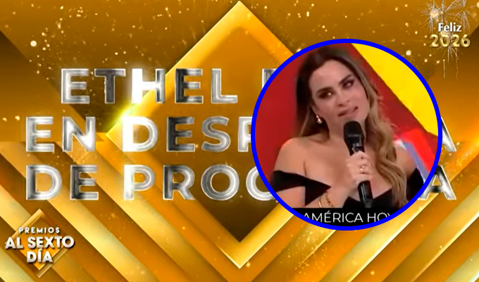 Ethel Pozo gana la categoría “La llorona del año” en premiación de Al Sexto Día
