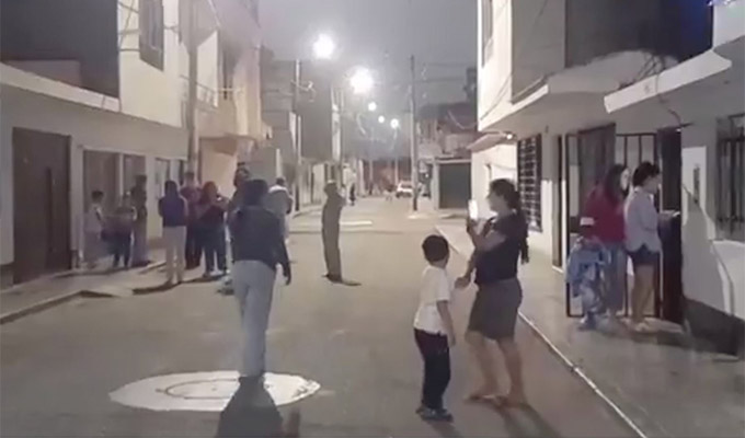 Sismo de magnitud 6.0 remeció diversas regiones dejando heridos y considerables daños materiales